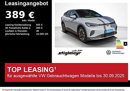 VW ID.4 Volkswagen Pro 4Motion 82kWh +AHK+Wärmepumpe+ALU 19´