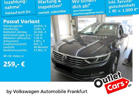VW Passat Variant Volkswagen 2.0 TDI DSG Comfortline Navi ACC