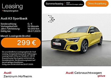 Audi A3 40 TFSIe S line S tro*Pano*LED*Vir