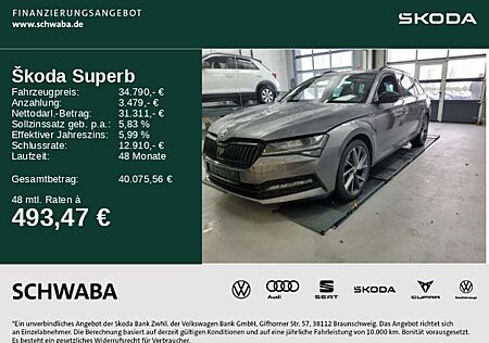 Skoda Superb Combi Sportline 2.0 TDI DSG *ACC*LED*19''