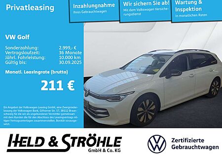 VW Golf Variant Volkswagen Golf Var. GOAL 1.5 eTSI DSG LED+ SFW AHK 360°