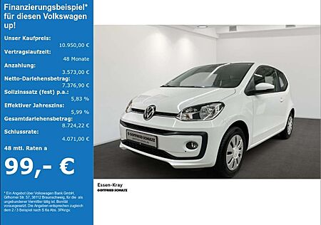 VW Up Volkswagen ! move 1.0 Kamera Sitzheizung Parkpilot