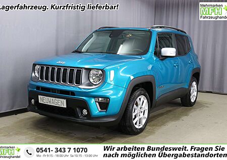 Jeep Renegade Limited 1.0 T3 GSE 88kW, Panorama-Glasschiebeda...