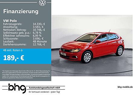 VW Polo Volkswagen 1.0 Trendline *KLIMA*BLUETOOH*