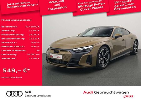 Audi e-tron GT gebraucht kaufen Audi e-tron GT MATRIX KAM 360° PANO LEDER B&O HUD