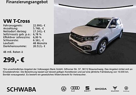 VW T-Cross Volkswagen Style 1.5 TSI DSG LED*VIRTUAL*R-KAM*17"