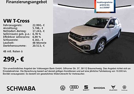 VW T-Cross Volkswagen Style 1.5 TSI DSG LED*VIRTUAL*R-KAM*17"