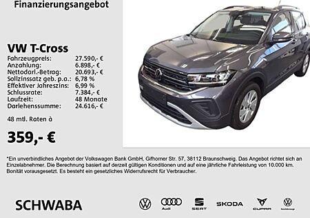 VW T-Cross Volkswagen Life 1.5 TSI DSG LED*VIRTUAL*AHK*ACC*16"
