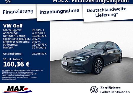 VW Golf Volkswagen VIII 2.0 TDI DSG ACTIVE AHK+HUD+NAV+PANO+AC