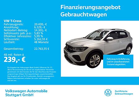VW T-Cross Volkswagen Life 1.0 TSI Navi Tempomat