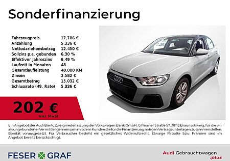 Audi A1 Sportback 25 TFSI SmartphoneI,PDC,Sitzhzg