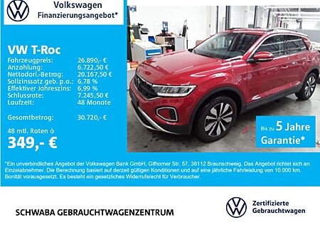 VW T-Roc Volkswagen MOVE 1.5 TSI *ACC*AHK*StdHz*LED*NAVI*17''*