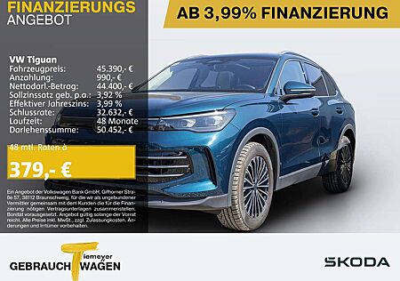 VW Tiguan Volkswagen 2.0 TDI DSG ELEGANCE NEUES MODELL PANO AH