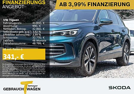 VW Tiguan Volkswagen 2.0 TDI DSG ELEGANCE NEUES MODELL PANO AH