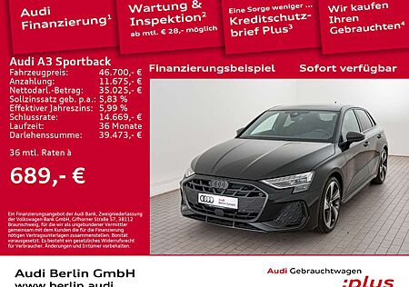 Audi A3 S line 35 TFSI S tronic
