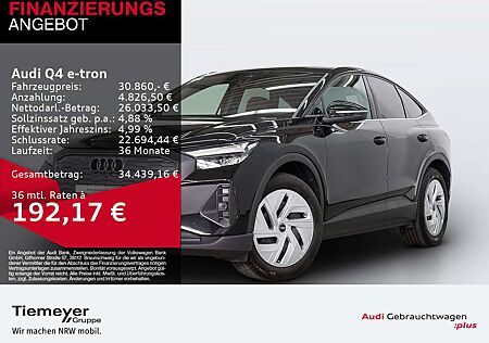 Audi Q4 e-tron Sportback 40 LEDER NAVI ASSIST