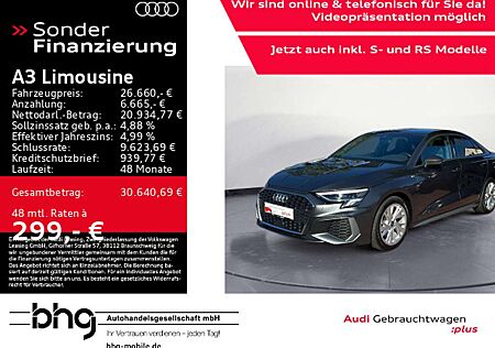 Audi A3 35 TFSI S-line LED/AHK/Navi/Assist/