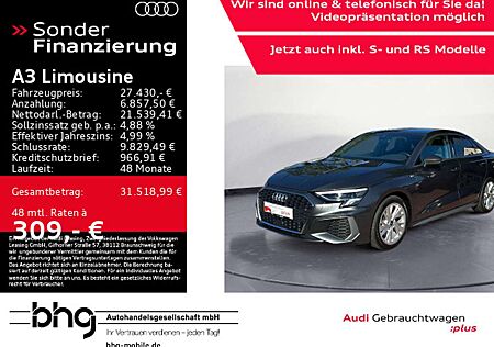 Audi A3 35 TFSI S-line LED/AHK/Navi/Assist/