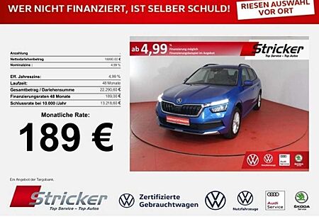 Skoda Kamiq Ambition 1.0TSI 189,-ohne Anzahlung Sitzheizung