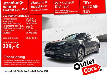 VW Passat Alltrack Volkswagen 2.0 TDI DSG 4M AHK LED NAV R-KAM