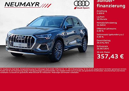 Audi Q3 advanced 35 TFSI MMI plus; LED