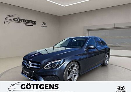 Mercedes-Benz C 200 T AMG Line NAVI 18LM LEDER el. HECKK.