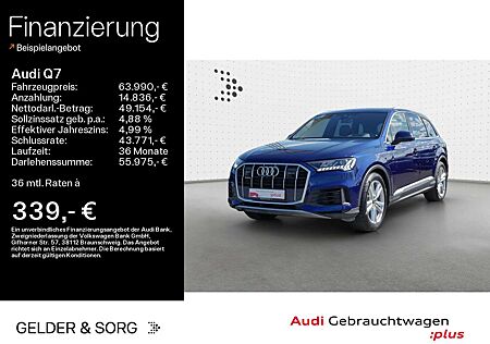 Audi Q7 55 TFSI qu. 7Sitze*AHK*Matrix*AIR*Pano*HuD