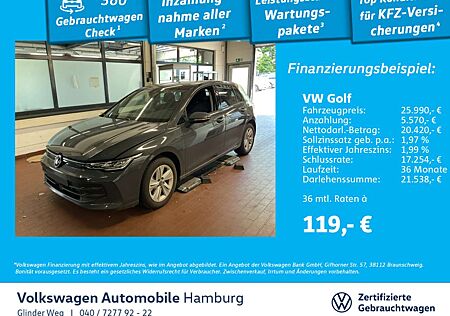 VW Golf Volkswagen VIII 1.5 TSI Life Ganzjahresreifen Navi