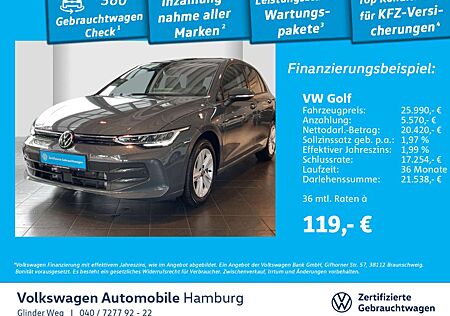 VW Golf Volkswagen VIII 1.5 TSI Life Ganzjahresreifen Navi