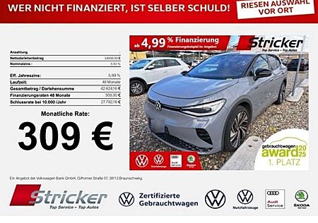 VW ID.4 Volkswagen GTX 309,-ohne Anzahlung ACC Wärmepumpe Kamera