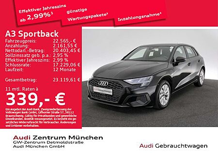 Audi A3 40 TFSI e S tronic Navi+/Virtual+