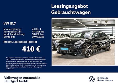 VW ID.7 Volkswagen Pro Navi Kamera Tempomat