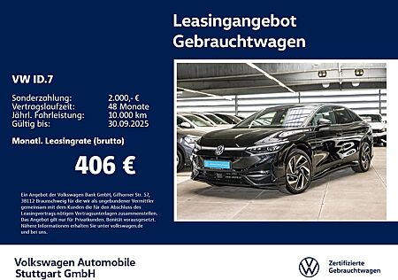 VW ID.7 Volkswagen Pro Navi Kamera Tempomat
