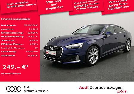 Audi A5 Sportback advanced S TRON CARPLAY SHZ PDC KAM