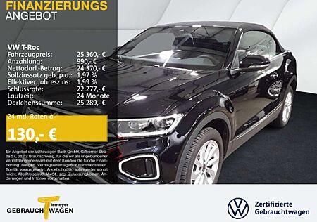 VW T-Roc Volkswagen Cabrio 1.0 TSI STYLE NAVI LED+ SITZHZ VIRT