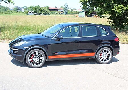 Porsche Cayenne V6 Diesel, orig. Turbo-Look, Luft, 21", Scheckheft