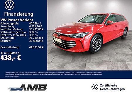 VW Passat Variant Volkswagen Elegance eHybrid neuesMod./10.29G