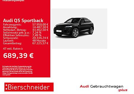 Audi Q5 50 TDI qu S-Line Black AHK MATRIX P