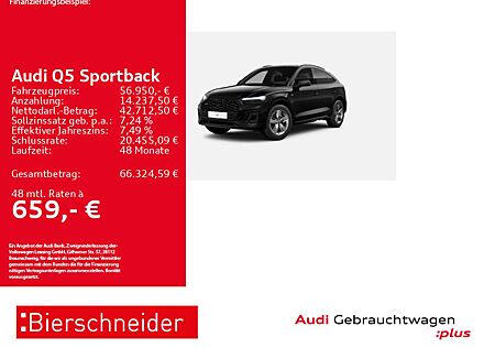 Audi Q5 50 TDI qu S-Line Black AHK MATRIX P