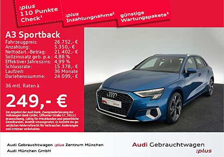 Audi A3 TFSI e 40 S tronic advanced S line