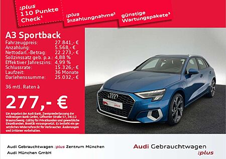 Audi A3 TFSI e 40 S tronic advanced S line