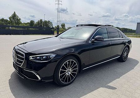 Mercedes-Benz S 350 S350d Lang -HUD-Pano-BelüSitz-Burm-20 Zo AMG