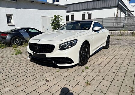 Mercedes-Benz S 63 AMG *Coupe*weiß/weis*Burmester*360*HuD*Pano*