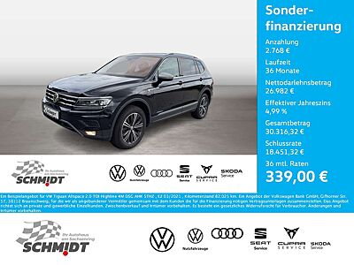 Volkswagen Tiguan Allspace 2.0 TDI Highline 4M DSG AHK STHZ