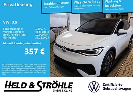 VW ID.5 Volkswagen Pro IQ WÄPU HARMAN PANO AR-HUD SPORTPAKET