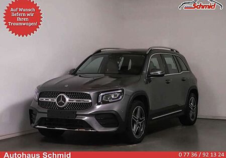 Mercedes-Benz GLB 200 d, AMG, LED, AHK, Standheizung, Distronic, Lede...