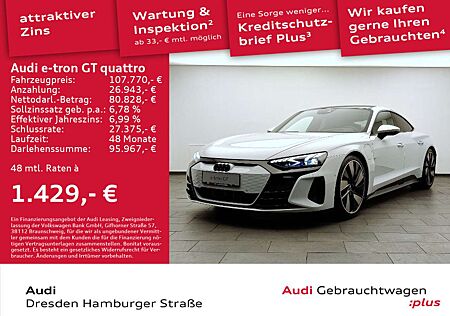 Audi e-tron GT Q. Matrix Leder Pano B&O Dynamik Plus