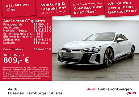 Audi e-tron GT Q. Matrix Leder Pano B&O Dynamik Plus