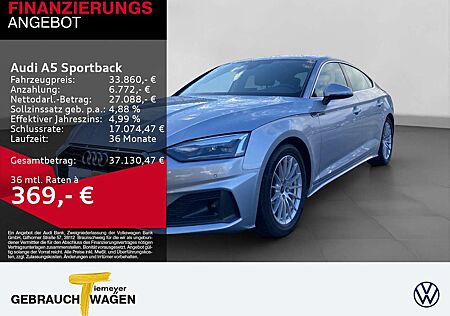 Audi A5 40 TFSI SITZHZ NAVI GRA LM17