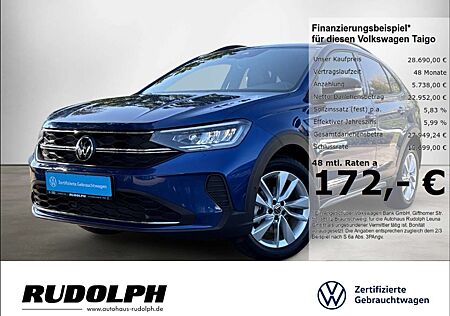 VW Taigo Volkswagen Goal 1.5 TSI DSG LED ACC Navi AHK SHZ Fernlichtass